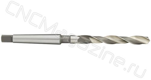 Сверло с коническим хвостовиком конус Морзе №4, 37 мм (37x195x344 HSS DIN345) 170037001
