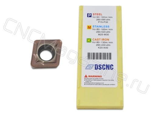 CCMT060208 DC6118 пластина твердосплавная для точения