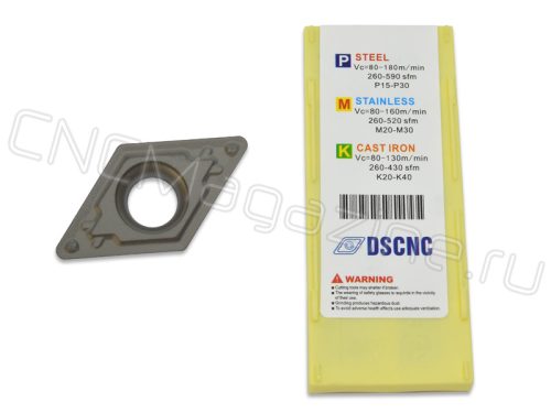 DCMT11T308-HQ DC90 пластина металлокерамическая для точения